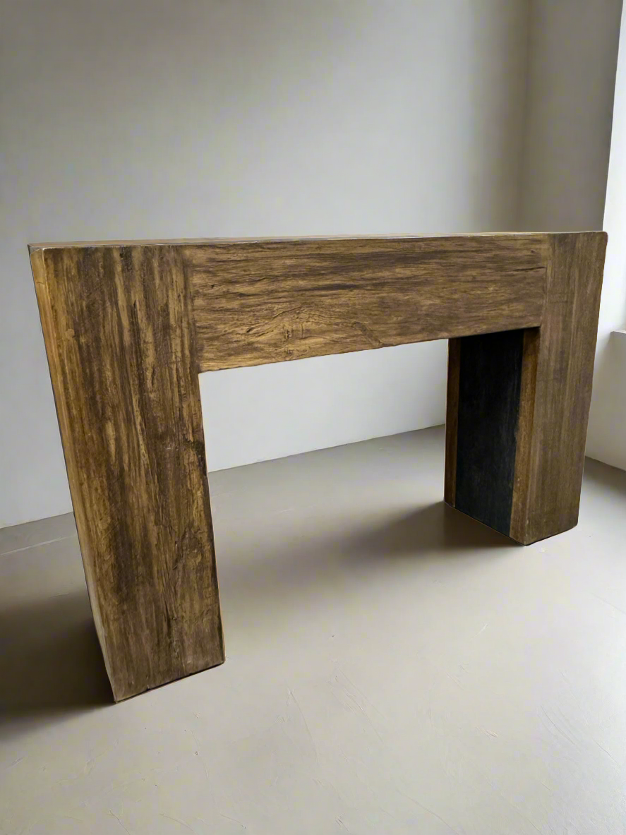 RH Wooden Console